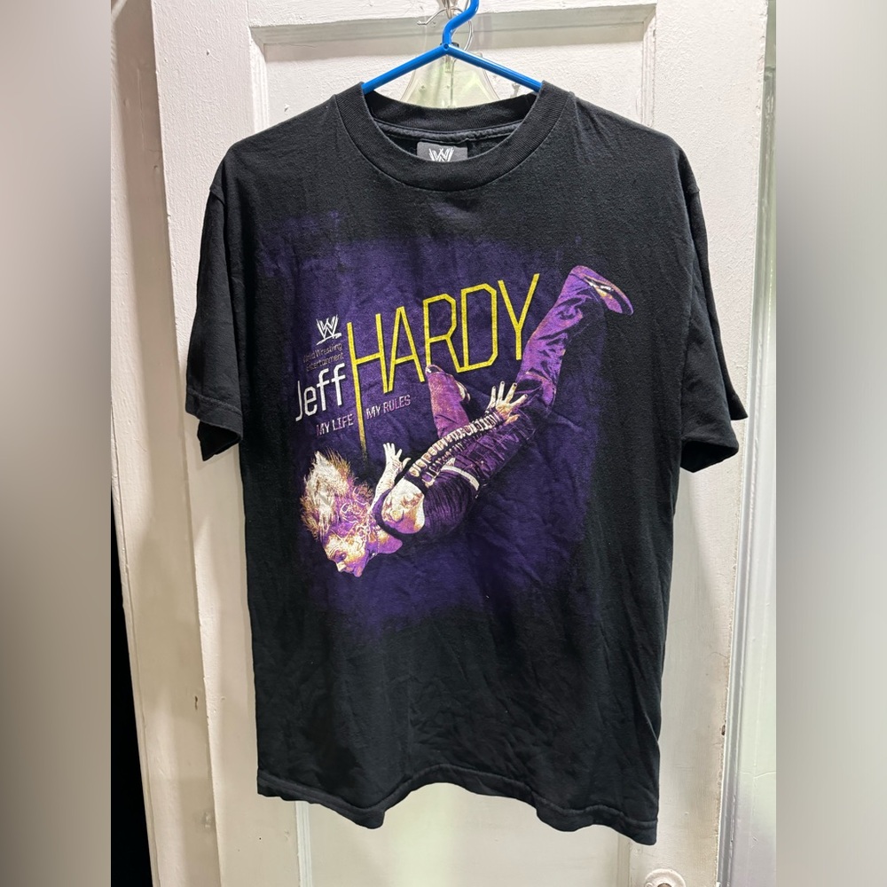 WWE Jeff Hardy “My Life, My Rules” Tee Sz M
